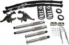 620SP |ÊBelltech 4 or 5 Inch Front / 5 Inch Rear Complete Lowering Kit with Street Performance Shocks (1994-2004 S10/S15 2WD)