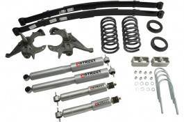 619SP |ÊBelltech 4 or 5 Inch Front / 5 Inch Rear Complete Lowering Kit with Street Performance Shocks (1982-2004 S10/S15 2WD)