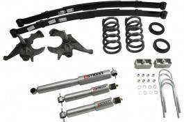 622SP | Belltech 4 or 5 Inch Front / 5 Inch Rear Complete Lowering Kit with Street Performance Shocks (1994-2004 S10/S15 2WD)