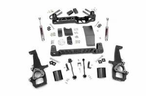 Rough Country - 32630 | 4 Inch Dodge Suspension Lift Kit w/ Strut Spacers, Premium N3 Shocks - Image 1