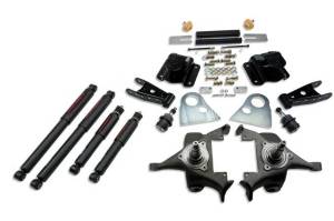 818ND | Complete 2/4 Lowering Kit with Nitro Drop Shocks
