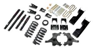 689ND | Complete 4-5/6-7 Lowering Kit with Nitro Drop Shocks