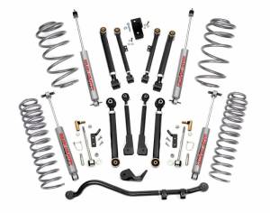 Rough Country - 61120 | 2.5 Inch Jeep X Series Suspension Lift Kit w/ Premium N3 Shocks (4 Cyl) - Image 1