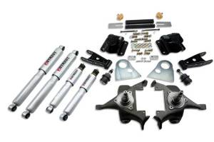818SP | Complete 2/4 Lowering Kit with Street Performance Shocks