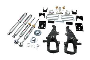 911SP | Complete 1-4/5.5 Lowering Kit with Street Performance Shocks