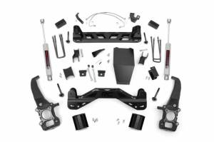 Rough Country - 54720 | 4 Inch Ford Suspension Lift Kit w/ Premium N3 Shocks - Image 1