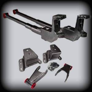 DJM3005-34 | DJM Suspension 3 Inch Front / 4 Inch Rear Lowering Kit (1987-1998 F250, F350 Pickup 2WD)