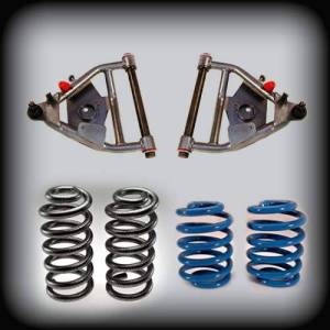 DJM2355-55 | DJM Suspension 5 Inch Front / 5 Inch Rear Lowering Kit (1963-1972 C10 Pickup 2WD with Coil Spring Rear and Drum Brakes)