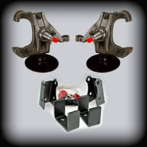 DJM2045L-35 | DJM Suspension 3 Inch Front / 5 Inch Rear Lowering Kit (1973-1987 C10 Pickup 2WD with 1.0 Inch Rotors)