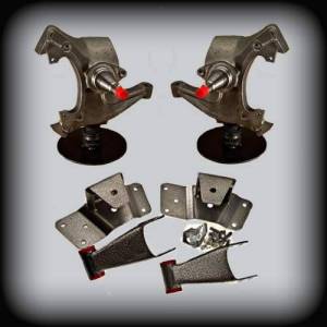 DJM2057-34 | DJM Suspension 3 Inch Front / 4 Inch Rear Lowering Kit (1992-1999 C2500, C3500 Pickup 2WD)