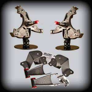 DJM Suspension - DJM2055-24 | DJM Suspension 2 Inch Front / 4 Inch Rear Lowering Kit (1988-1991 C1500 Pickup 2WD | Single Cab ONLY) - Image 1