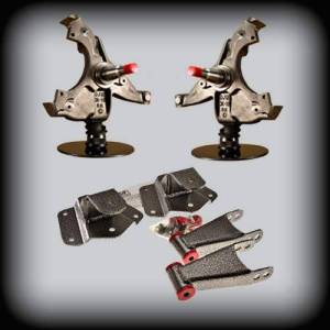 DJM2029-23-1 | DJM Suspension 2 Inch Front / 3 Inch RearLowering Kit (1992-1999 Suburban 2WD | 1995-1999 Tahoe 4 Door 2WD)