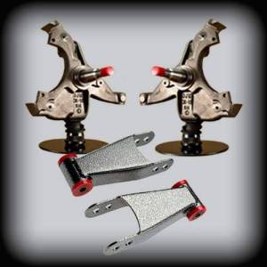 DJM Suspension - DJM2056-22 | DJM Suspension 2 Inch Front / 4 Inch Rear Lowering Kit (1995-1999 Tahoe, Yukon 2WD) - Image 1