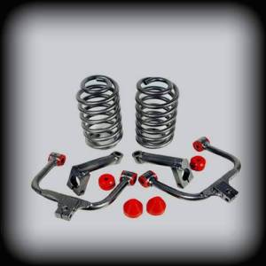 DJM2301-24 | DJM Suspension 2 Inch Front / 4 Inch Rear Lowering Kit (2001-2010 Trailblazer 2WD)