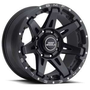 668SB-010817019 | BMF Wheels B.A.T.L. 20X10 8X170, -19mmÊ| Stealth Black | Only SOLD IN COMPLETE SETS OF 4