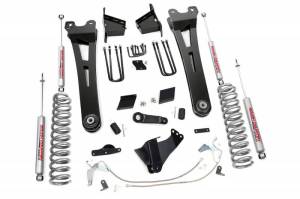 540.20 | 6 Inch Ford Suspension Lift Kit w/ Premium N3 Shocks (Diesel Engine, With Overloads