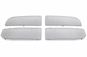 DOD1011S | GrillCraft MX Grille Upper 4pc Insert Silver (2013-2017 Ram 1500)