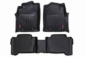 M-70713 | Heavy Duty Floor Mats [Front/Rear] - (07-11 Toyota Tundra Double Cab)