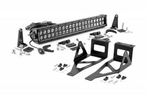 70665 | Ford 20in LED Bumper Kit | Black Series (05-07 F-250/350)