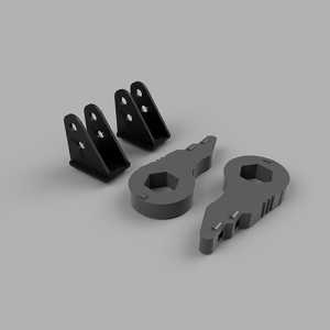 405020 | Traxda 2-3 Inch Front Suspension Leveling Kit (2001-2010 Silverado, Sierra 2500 HD, 3500 HD 2WD/4WD)
