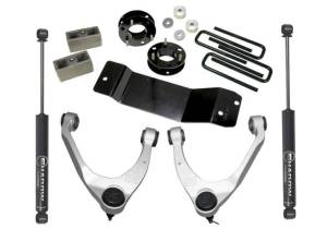 3600 | Superlift 3.5 Inch Suspension Lift Kit with Shadow Shocks (2014-2018 Silverado, Sierra 1500 4WD | OE Aluminum or Stamped Steel Control Arms)