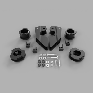 605050 | Traxda 3.5 Inch Front / 2.0 Inch Rear Suspension Kit (2014-2024 Ram 2500 2WD/4WD | Coil Spring Rear)