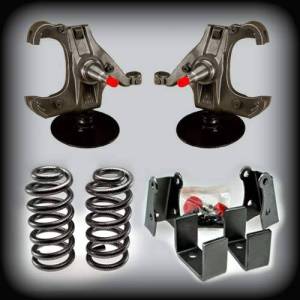 DJM2045H-55 | DJM Suspension 5 Inch Front / 5 Inch Rear Lowering Kit (1973-1987 C10 Pickup 2WD with 1.25 Inch Rotors)