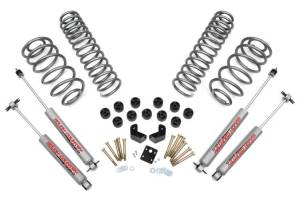 Rough Country - 646.20 | 3.75 Inch Jeep Combo Lift Kit  w/ Premium N3 Shocks - Image 1