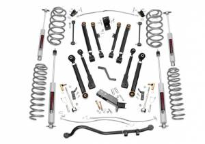 Rough Country - 66220 | 6 Inch Jeep X Series Suspension Lift Kit w/ Premium N3 Shocks - Image 1