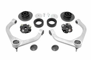 31200 |  Rough Country 3 Inch Lift Kit With Upper Control Arms For Ram 1500 (2012-2018) / 1500 Classic (2019-2023) 4WD | No Struts, No Shocks