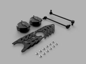 202033 | Traxda 2.0 Inch Front / 1.0 Inch Rear Suspension Lift Kit (2017-2024 Rdigeline 2WD/4WD/AWD, 2016-2022 Pilot 2WD/4WD/AWD, 2016-2024 Passport 2WD/4WD/AWD)