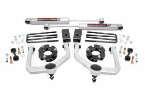 83430 | 3in  Nissan Bolt-On Lift Kit | Strut Spacers (2004-2024 Titan 2WD/4WD)