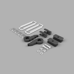404045 | Traxda 3.0 Front / 1.0 Inch Rear Suspension Lift Kit (2003-2017 Express Van 1500 | 4WD/AWD Models ONLY)