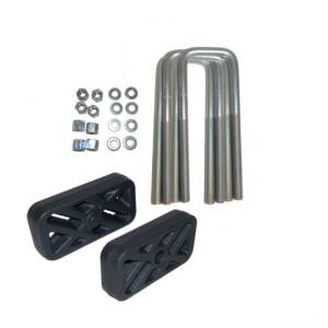 404086 | Traxda 1.0 Inch Rear Block and U Bolt Kit (1999-2006 Silverado, Sierra 1500 2WD)