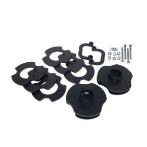 406012 | Traxda 2.25 Inch Front / 1.25 Inch Rear Suspension Lift Kit (2007-2024 Silverado, Sierra 1500, Suburban, Tahoe, Yukon 2WD/4WD)