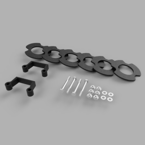 406023 | Traxda 2-3 Inch Front Suspension Leveling Kit (2007-2018 Silverado, Sierra 1500 2WD/4WD | 2007-2018 Suburban, Tahoe, Yukon 2WD/4WD)