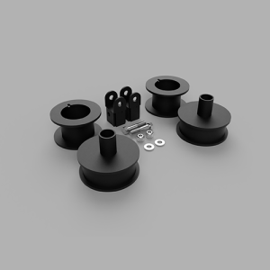 601013 | Traxda 3.0 Inch Front / 2.0 Inch Rear Suspension Lift Kit (2007-2018 Wrangler JK 4WD)