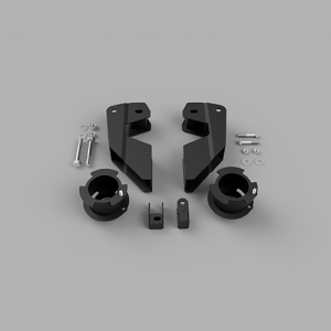 605052 | Traxda 3.5 Inch Front Leveling Kit (2014-2024 Ram 2500 2WD/4WD, 2013-2024 Ram 3500 2WD/4WD)