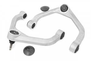 31201 | Rough Country Forged Aluminum Upper Control Arms For Ram 1500 (2012-2018) / 1500 Classic (2019-2023) | 3 Inch Lift, Aluminum