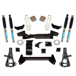 K861B | Superlift 6 inch Suspension Lift Kit with Bilstein Shocks (1999-2010 Silverado, Sierra 2500 LD 4WD)