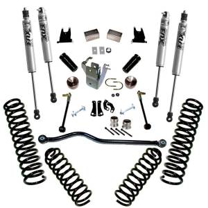 SuperLift - K928F | Superlift 4 inch Suspension Lift Kit with Fox 2.0 Shocks (2007-2018 Wrangler JK Unlimited 4WD) - Image 1