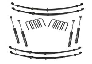 K712 | Superlift 4 inch Suspension Lift Kit with Shadow Shocks (1955-1975 CJ5, CJ6, M38A1 4WD)