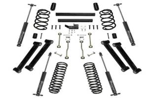 K842 | Superlift 4 inch Suspension Lift Kit with Shadow Shocks (1997-2002 Wrangler TJ 4WD)