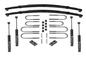 K414 | Superlift 2.5 inch Suspension Lift Kit with Shadow Shocks (1973-1991 Blazer, Jimmy Suburban 1/2 Ton 4WD)