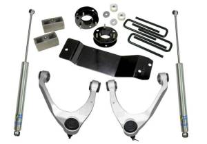 3600B | Superlift 3.5 Inch Suspension Lift Kit with Bilstein Shocks (2014-2018 Silverado, Sierra 1500 4WD | OE Aluminum or Stamped Steel Control Arms)