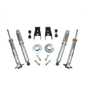 1002SP | Belltech 1 to 3 Inch Front / 2 Inch Rear Complete Lowering Kit with Street Performance Shocks (2015-2020 F150 2WD/4WD)