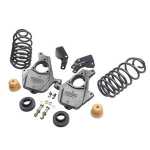 1019 | Belltech 2 Inch Front / 3 to 4 Inch Rear Complete Lowering Kit without Shocks (2015-2020 Suburban/Tahoe/Yukon 2WD/4WD with Mag Ride)