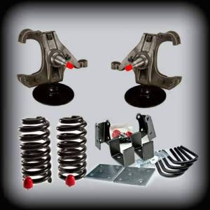 DJM2045H-55LTD | DJM Suspension 5 Inch Front / 5 Inch Rear Lowering Kit (1973-1987 C10 Pickup 2WD with 1.25 Inch Rotors)