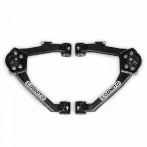 110-90293 | Cognito Ball Joint SM Series Upper Control Arm Kit (2014-2018 Silverado, Sierra 1500 2WD/4WD OEM Stamped Steel, Cast Aluminum Control Arms)