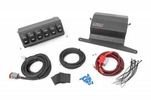 Rough Country - 70963 | Rough Country Multiple Light Controller For Jeep Gladiator JT (2020-2022) / Wrangler 4xe (2021-2023) / Wrangler JL (2018-23) | Upper Dash Kit - Image 1